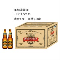 布加迪夜场啤酒圆标330ml*1*24瓶